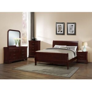 Set Kamar Tidur Louis Kayu Jati