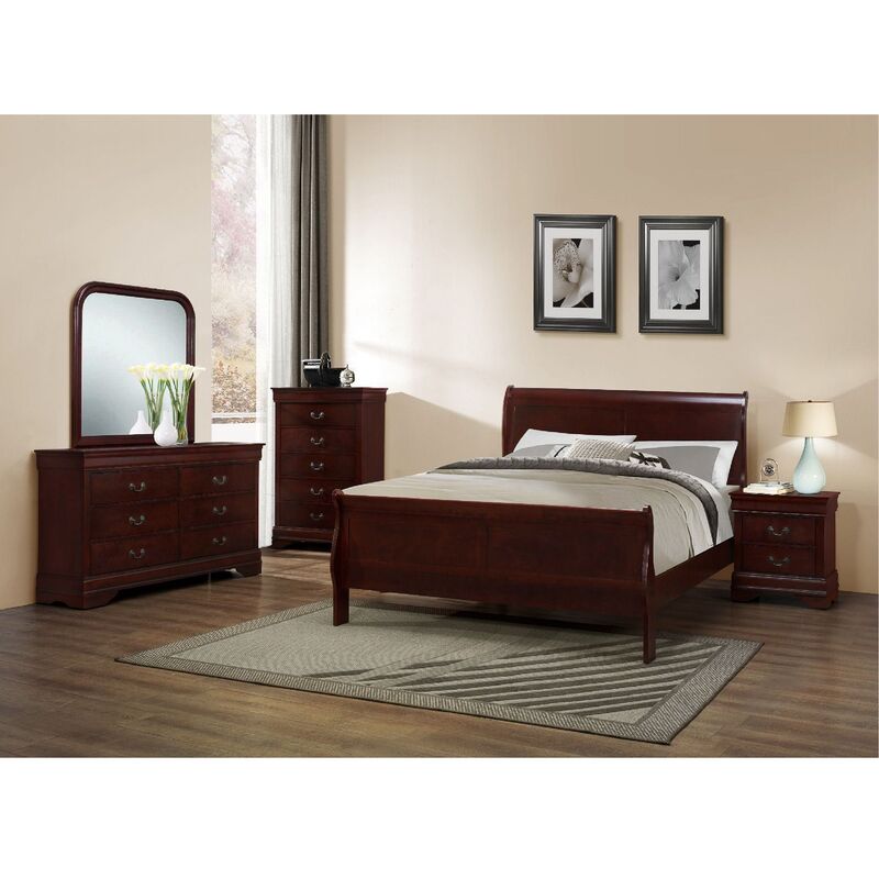 Set Kamar Tidur Louis Kayu Jati