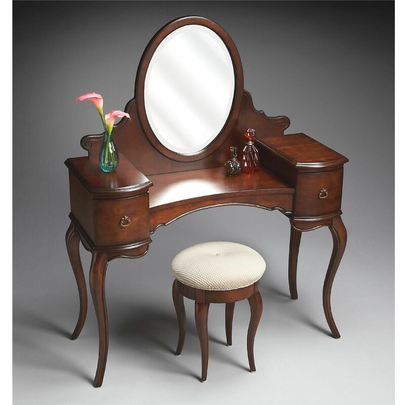 meja rias minimalis modern vanity