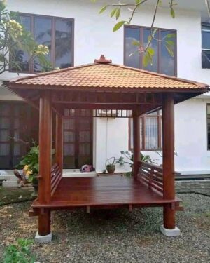 Gazebo Minimalis Glugu Kelapa