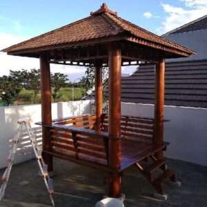 Jual Gazebo Taman Minimalis Murah
