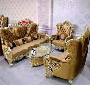 Set Kursi Tamu Mewah Klasik Ukiran