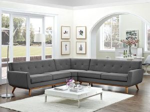 Sofa Sudut Retro Minimalis