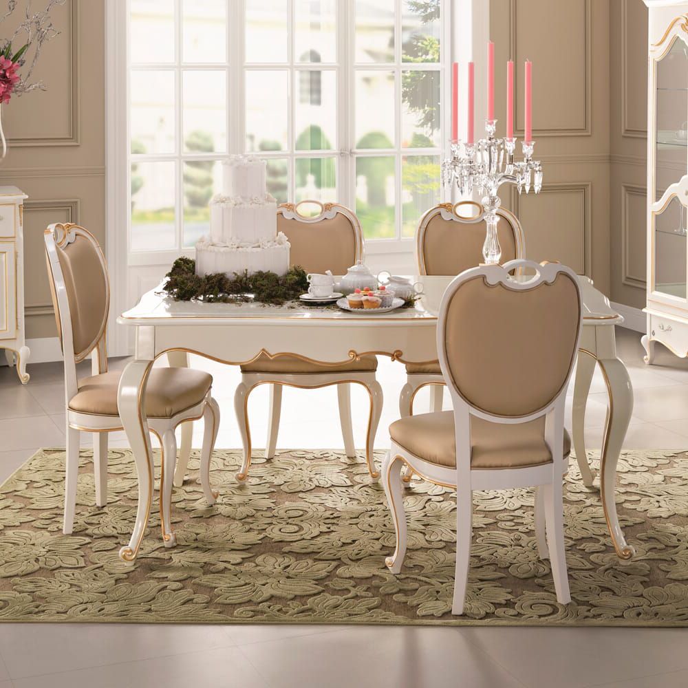 Set Meja Makan Modern Klasik