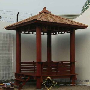 Gazebo Glugu Kelapa Ukuran 2 x 2 Meter