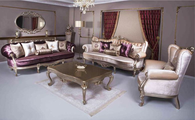 Kursi Tamu Mewah Modern Shabby Chic