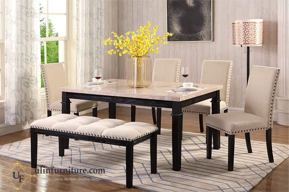 Meja Makan Marmer Bandung Kursi Sofa