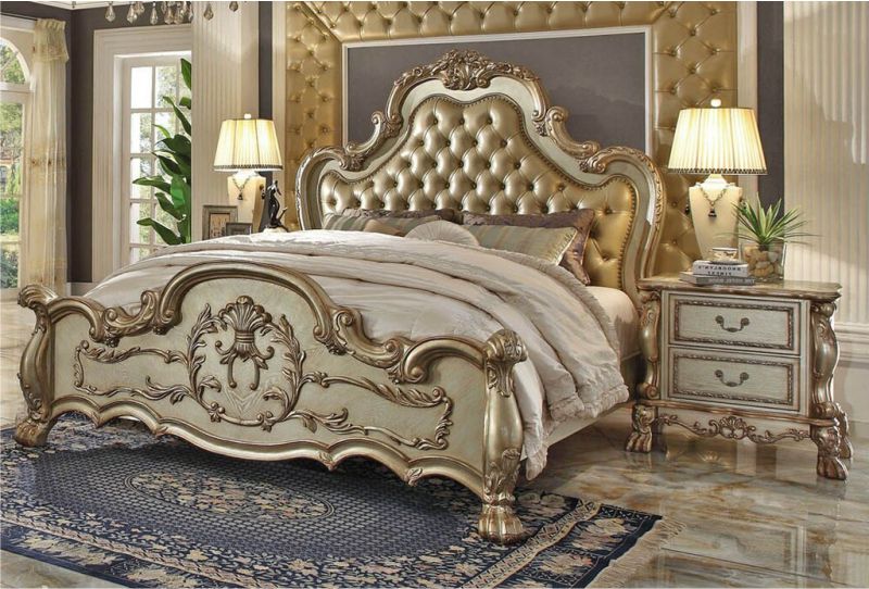 Ranjang Tempat Tidur Mewah Ukiran