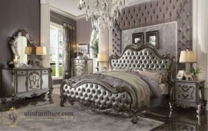 Set Kamar Mewah Elagant Jati Ukir