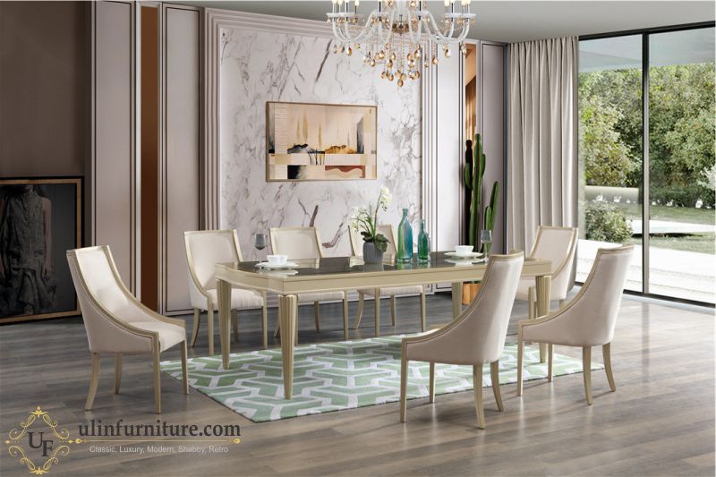 Set Meja Makan Modern Kursi Sofa Pamekasan