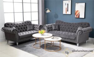 Set Sofa Tamu Meja Stainless Marmer