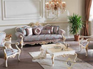 Set Kursi Sofa Mewah Klasik