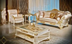 Set Kursi Sofa Tamu Mewah Serena
