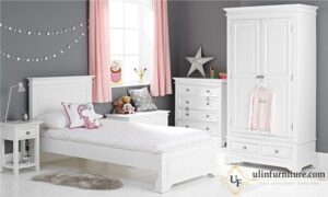 Set Kamar Tidur Anak Warna Putih