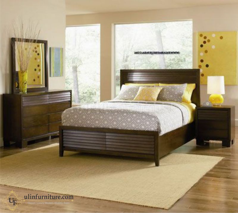 Set Kamar Tidur Jati Minimalis Bandung