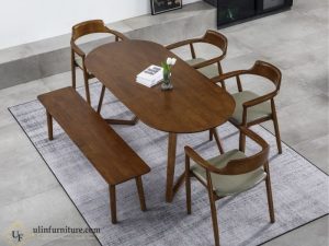 Jual Set Meja Makan Jati Bogor