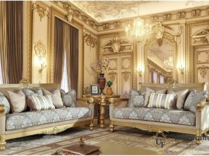 Sofa Mewah Klasik Carving Luxury