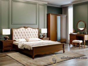 Set Tempat Tidur Kayu Jati Kekinian