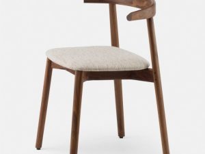 Kursi Cafe Jati Minimalis Model Tanduk
