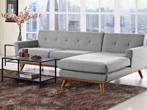 Set Sofa Tamu Sudut Minimalis Retro