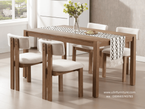 Set Meja Makan 4 Kursi Jati Jakarta
