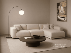 Sofa L Sudut Ruang Tamu Modular Minimalis