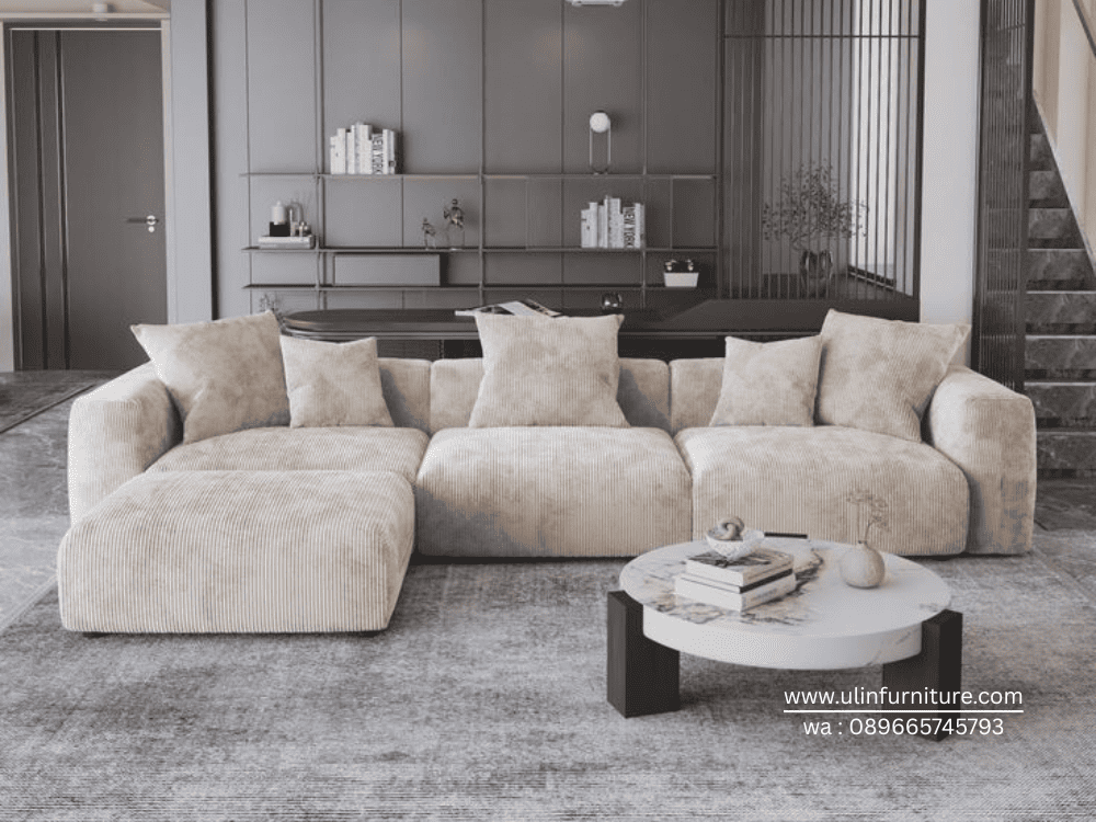Sofa Tamu Model Minimalis Modern Pumkin