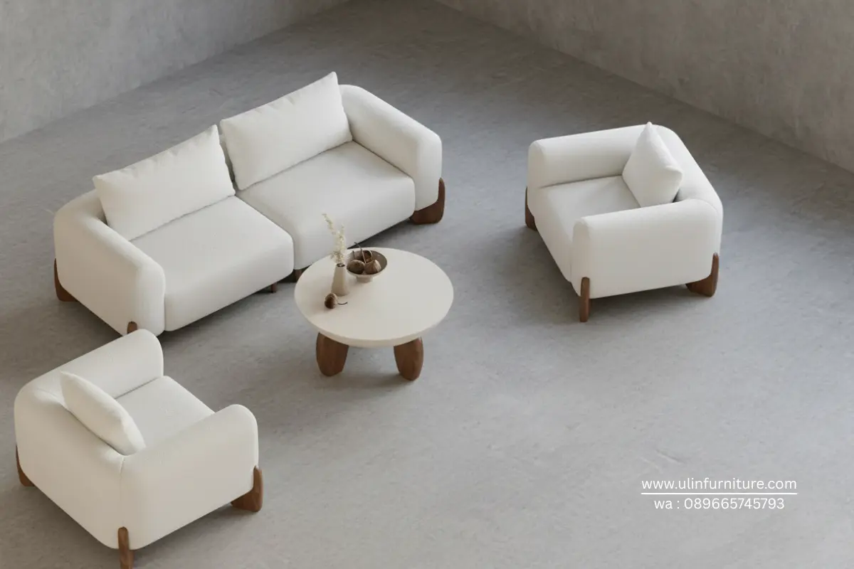 Kursi Sofa Ruang Tamu Desain Minimalis Modern