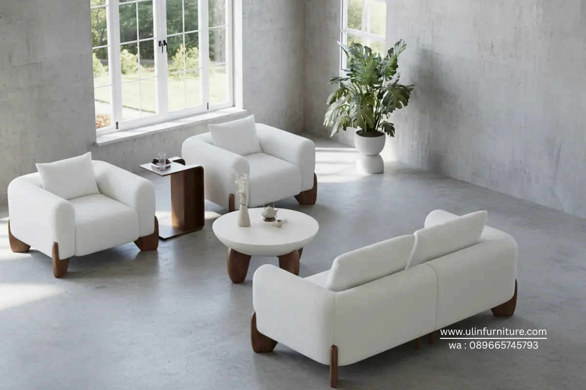 Kursi Sofa Ruang Tamu Desain Minimalis