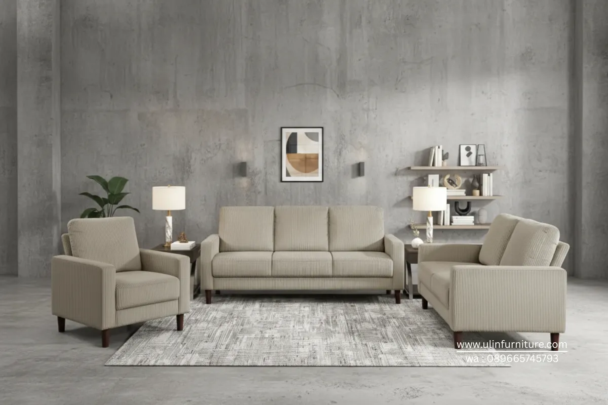Set Kursi Sofa Tamu Living Room Minimalis Modern