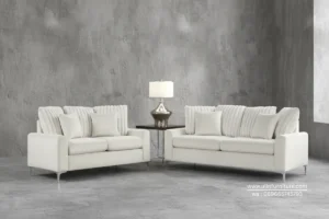 Sofa Kursi Tamu Minimalis Kaki Stainless