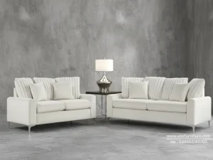 Sofa Kursi Tamu Minimalis Kaki Stainless