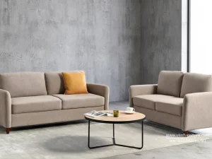 Sofa Tamu Jati Minimalis Retro Modern
