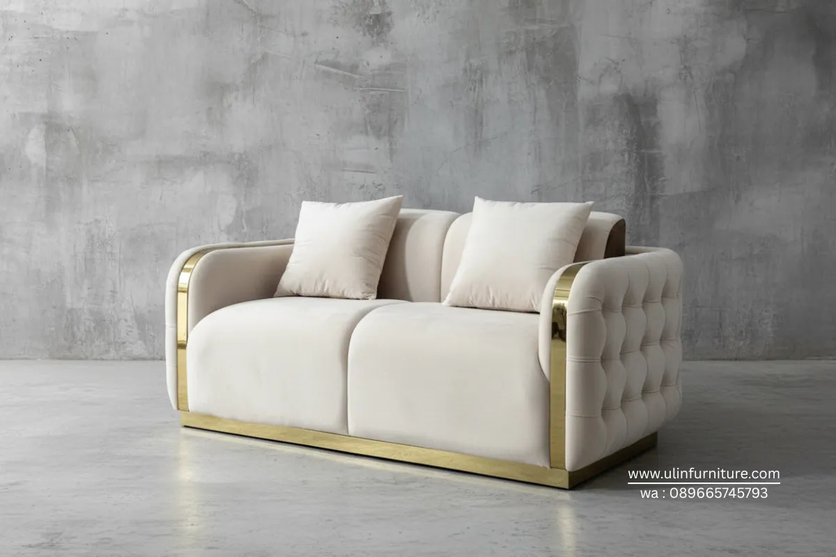 Set Sofa Tamu Stainless Modern Jakarta Selatan