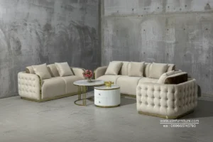 Set Sofa Tamu Stainless Modern Jakarta Selatan
