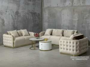 Set Sofa Tamu Stainless Modern Jakarta Selatan