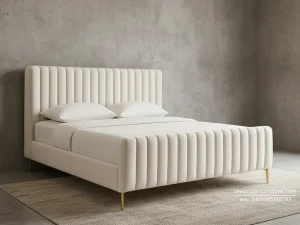 Tempat Tidur Minimalis Salur Kaki Stainless