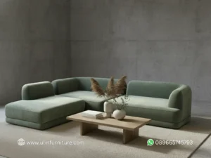 Sofa Tamu Corner Minimalis Modern Terbaru