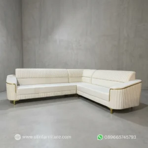 Model Sofa Tamu L Minimalis Mewah Kekinian