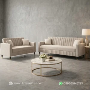 Set Sofa Tamu Minimalis Modern Salur